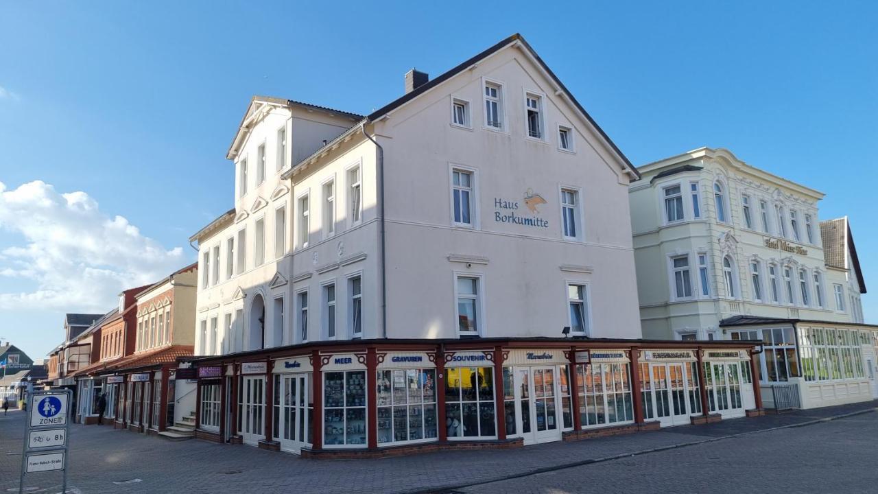 Haus Borkumitte Appartement Neptun Esterno foto
